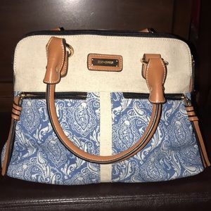 Coco + Carmen fabric handbag